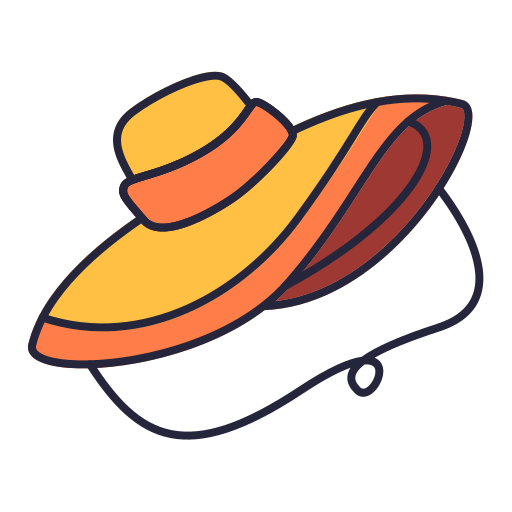 letni kapelusz Generic color lineal-color ikona