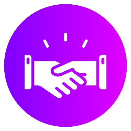 Handshake Generic gradient fill icon