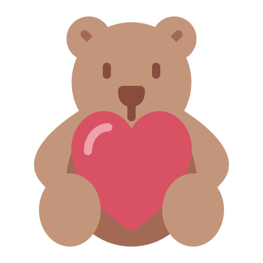 urso teddy Generic color fill Ícone
