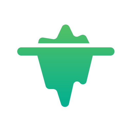 iceberg Generic gradient fill icono