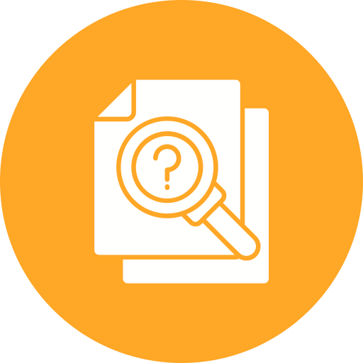 Inquiry Generic color fill icon