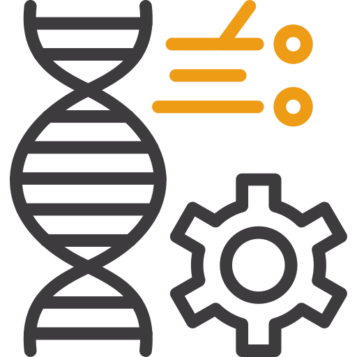 ingeniería genética Generic color outline icono