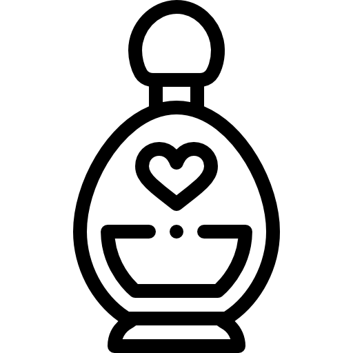 profumo Detailed Rounded Lineal icona