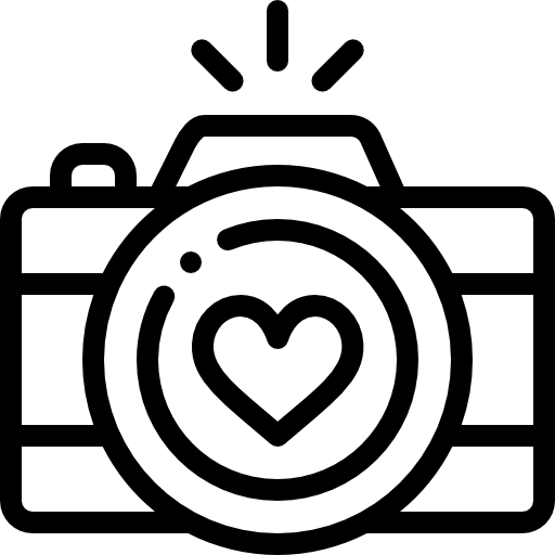 fotocamera Detailed Rounded Lineal icona