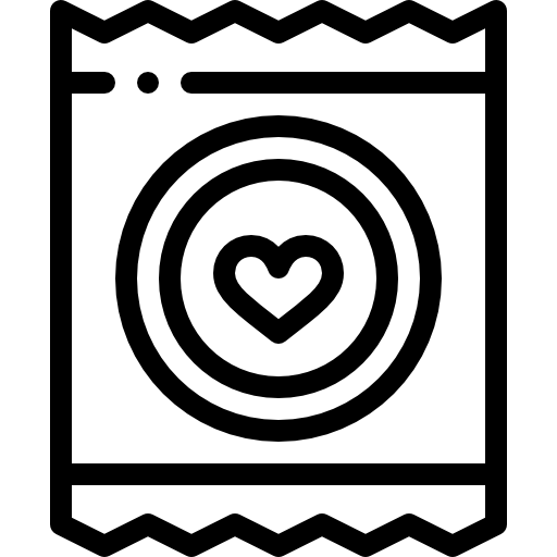 コンドーム Detailed Rounded Lineal icon