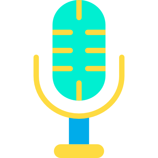 microfoon Kiranshastry Flat icoon