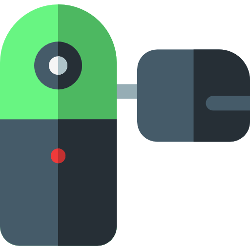 캠코더 Basic Rounded Flat icon