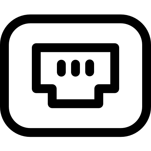 ポート Basic Rounded Lineal icon