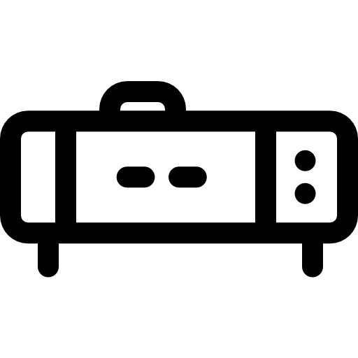 디지털 시계 Basic Rounded Lineal icon