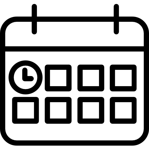 zeitplan Kiranshastry Lineal icon
