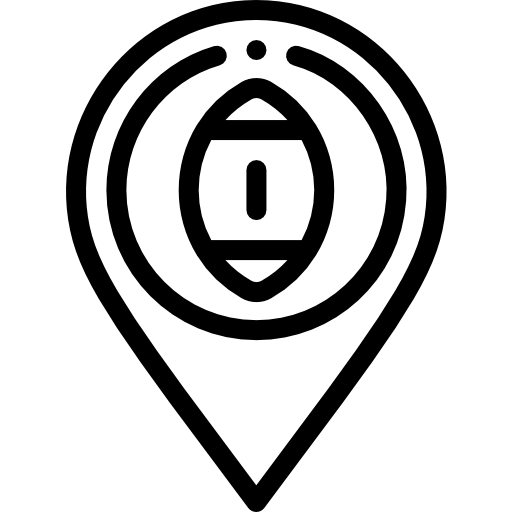 핀 Detailed Rounded Lineal icon