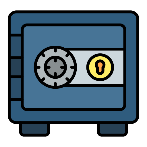 Safe box Generic color lineal-color icon