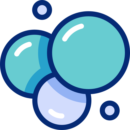 Water bubble Basic Accent Lineal Color icon