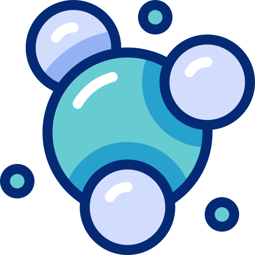 Water bubble Basic Accent Lineal Color icon