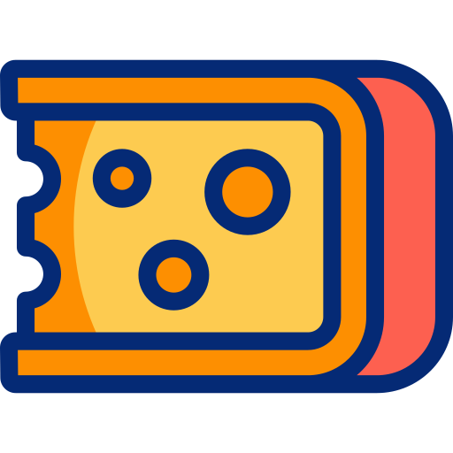 Cheese Basic Accent Lineal Color icon