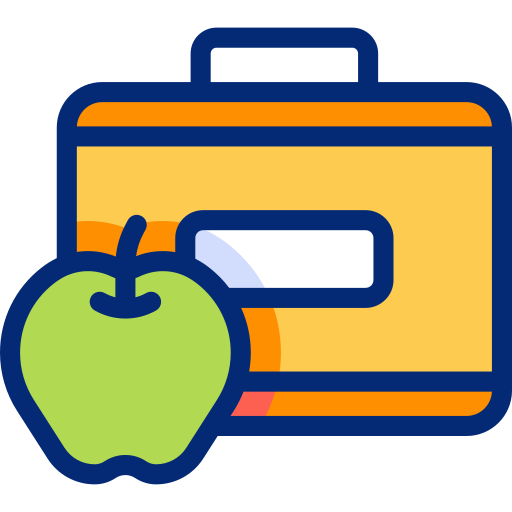 Lunch box Basic Accent Lineal Color icon