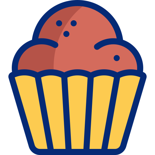 Muffin Basic Accent Lineal Color icon