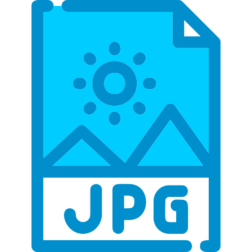 Jpg file Generic color lineal-color icon