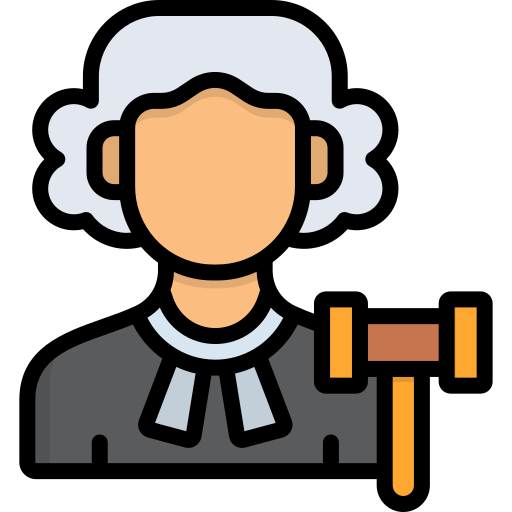 Judge Generic color lineal-color icon