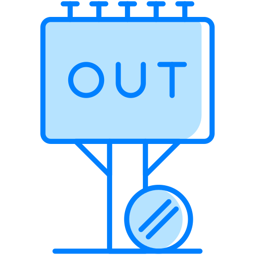 Out Generic color lineal-color icon