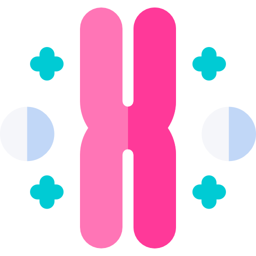 chromosome Basic Rounded Flat Icône