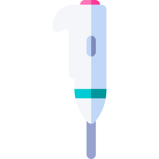 Digital syringe Basic Rounded Flat icon