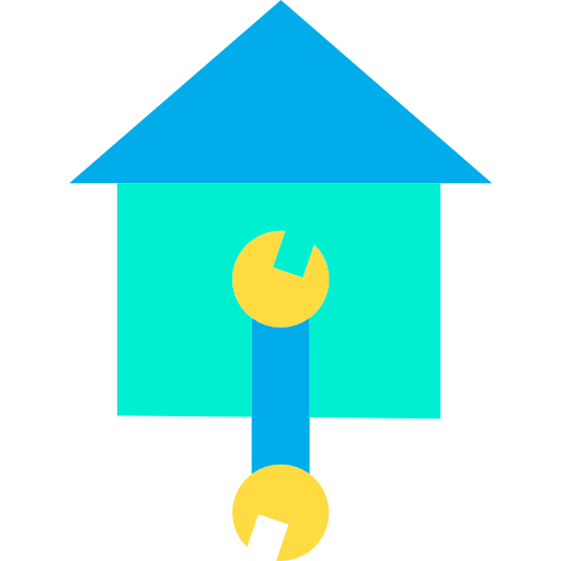 家の修理 Kiranshastry Flat icon