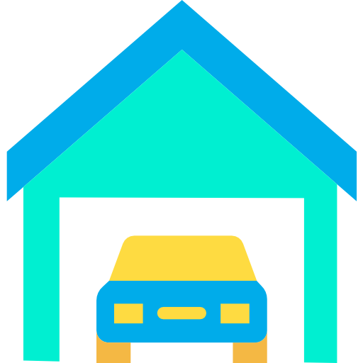 Garage Kiranshastry Flat icon