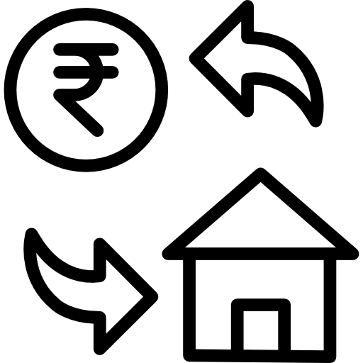 루피 Kiranshastry Lineal icon