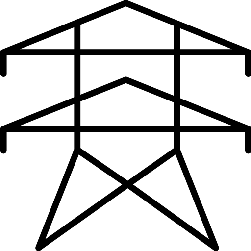 電気塔 Made by Made Lineal icon