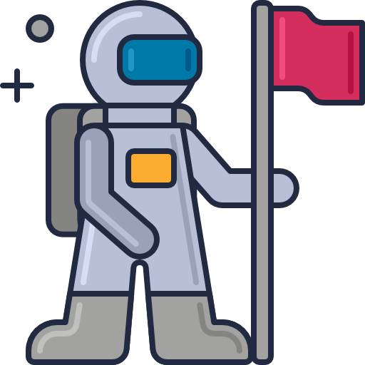 Cosmonaut Flaticons.com Flat icon