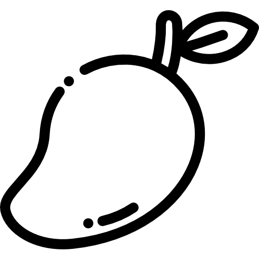 マンゴー Detailed Rounded Lineal icon