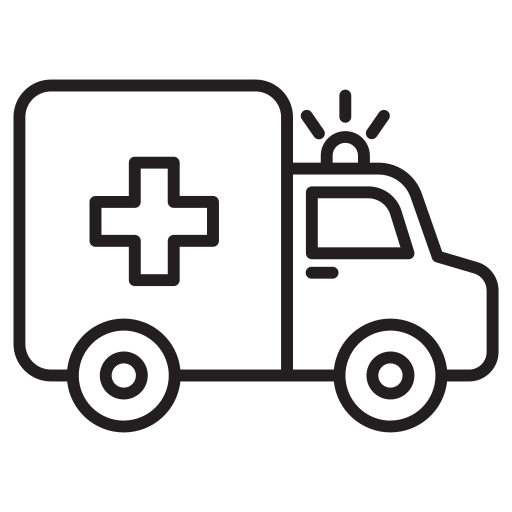 ambulance Generic outline icoon