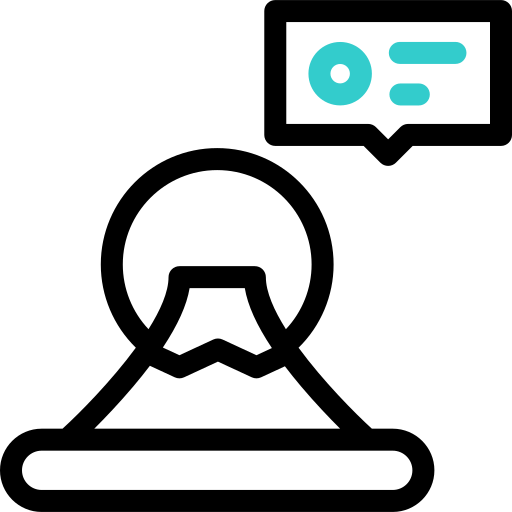 후지 방문 Basic Accent Outline icon