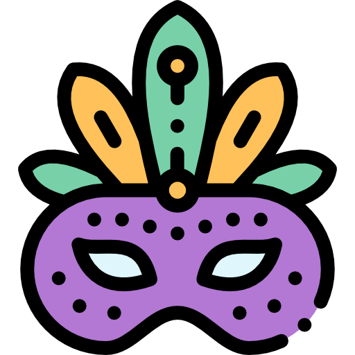 maske Detailed Rounded Lineal color icon