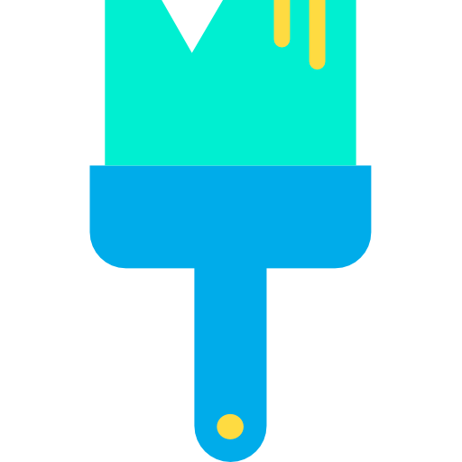 bürste Kiranshastry Flat icon