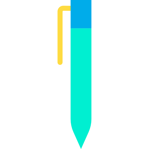 długopis Kiranshastry Flat ikona