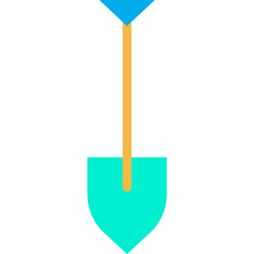 Shovel Kiranshastry Flat icon