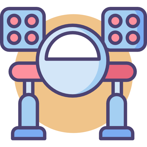 robot Flaticons Lineal Color icoon