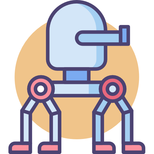 robot Flaticons Lineal Color icoon