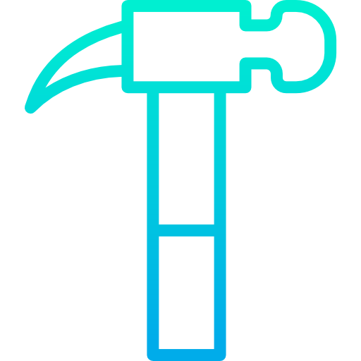 hammer Kiranshastry Gradient icon