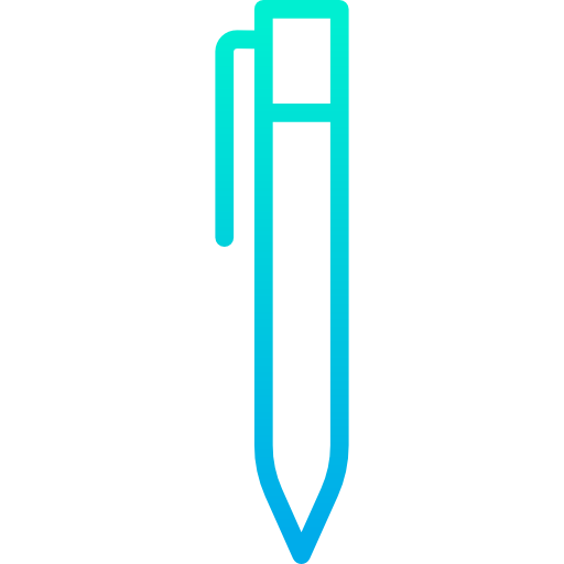 długopis Kiranshastry Gradient ikona