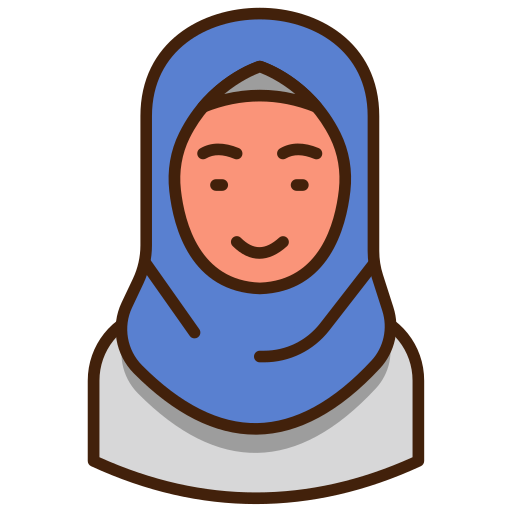 ragazza musulmana Generic color lineal-color icona