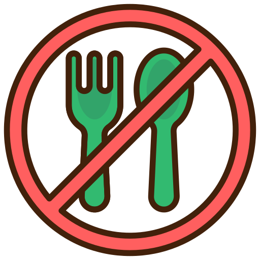 No eating Generic color lineal-color icon