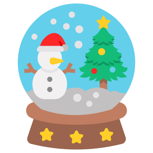 Christmas globe Generic color fill icon