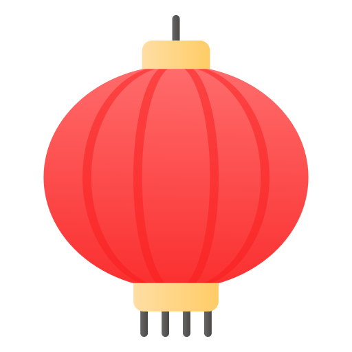 Chinese lantern Generic color fill icon