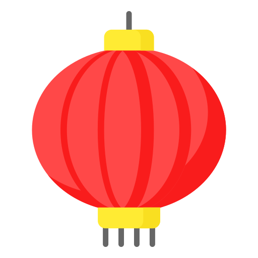 linterna china Generic color fill icono
