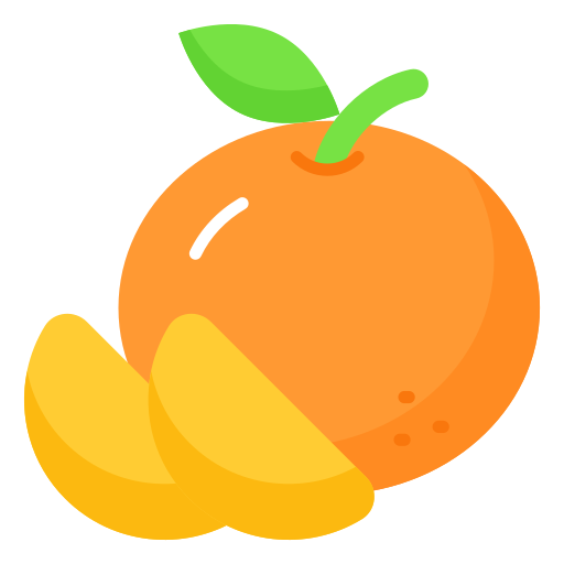 mandarine Generic color fill icon