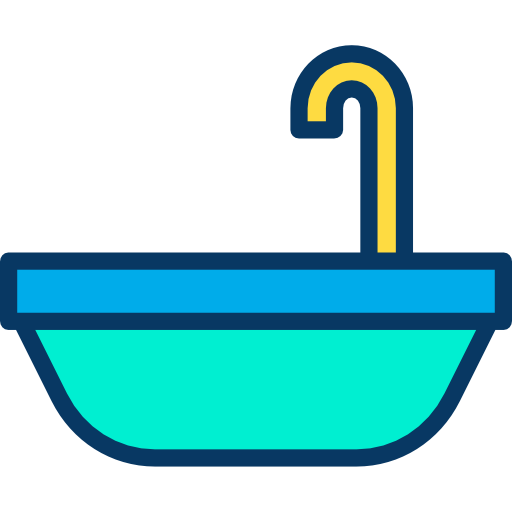 Bathtub Kiranshastry Lineal Color icon