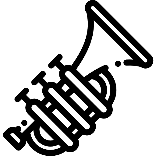 트럼펫 Detailed Rounded Lineal icon